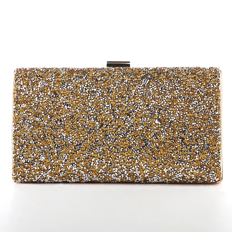 Women Evening Clutch Bag Diamond Sequin Clutch