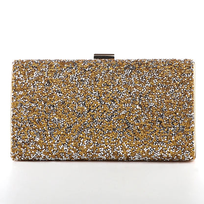 Women Evening Clutch Bag Diamond Sequin Clutch