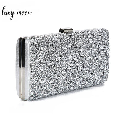 Women Evening Clutch Bag Diamond Sequin Clutch