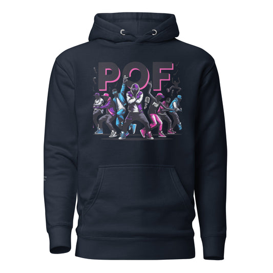 Adult Unisex POF Hoodie Black, Dusty Rose, Purple - Pearl Of Faith Clothing Store Limited