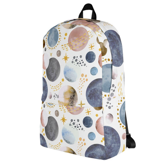 Explore the Universe in Style! The Galactic Planets Medium Backpack - Your Stellar Companion for Daily Adventures and Cosmic Sports Fun! - Pearl Of Faith Clothing Store Limited