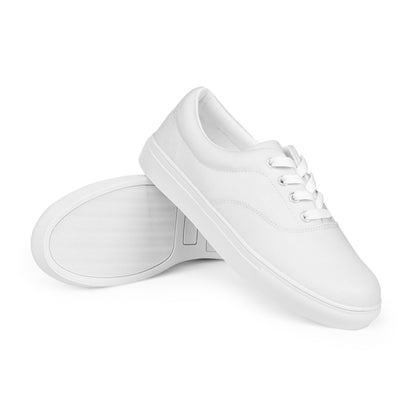 Men’s lace-up Sneakers In White