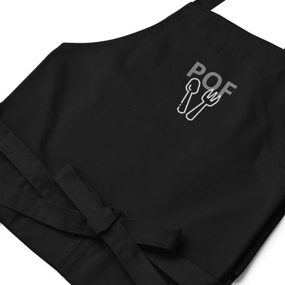 POF Organic cotton apron Black