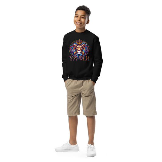 Youth crewneck sweatshirt Black